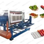 Máquina para fabricar bandejas de frutas