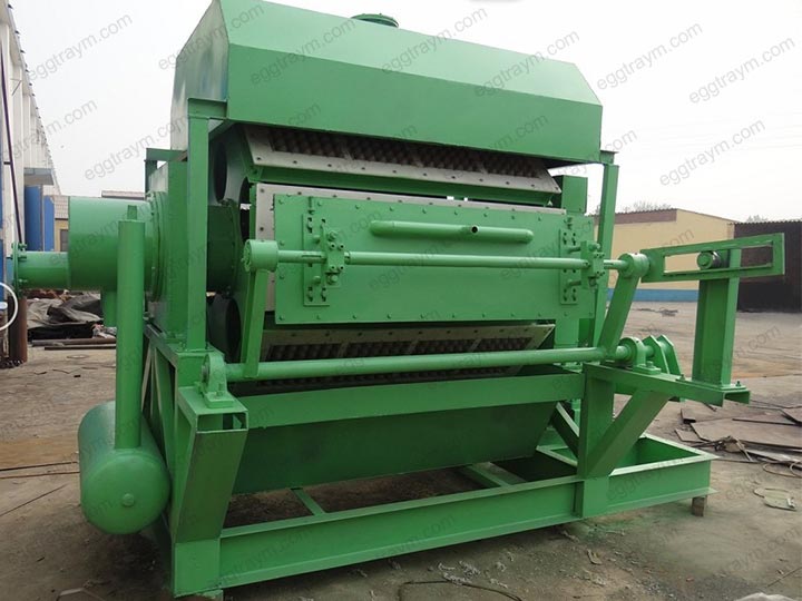 Automatic egg tray machine sold to Cameroon