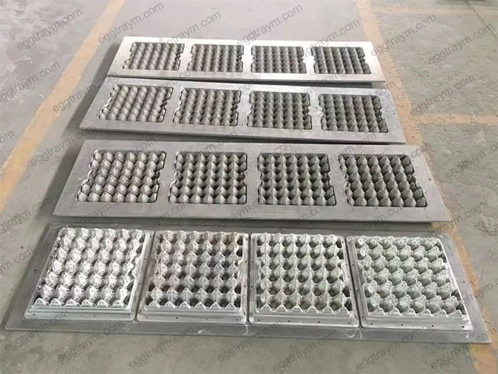 Moldes para bandejas de huevos