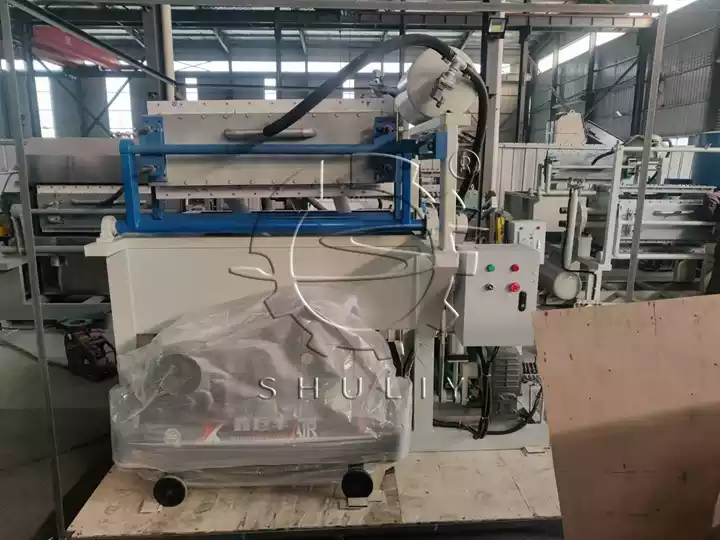 Eco-friendly egg tray machine