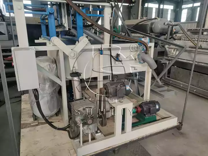 Paper pulp egg tray machine