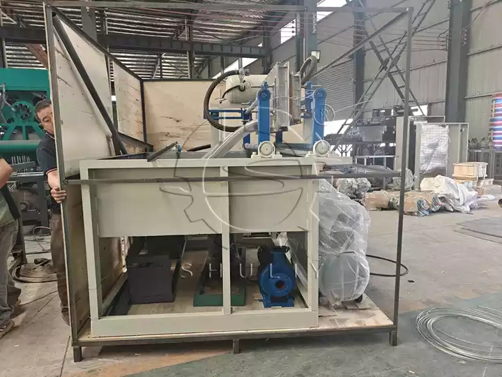 Ghana Chicken Farmer Ordered A 1500Pcs/H Paper Tray Machine To Pack Eggs 1 Paper tray machine for sale