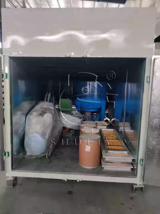 Kyrgyzstan Introduces Pulp Egg Tray Line To Improve Production Automation 4 Paper tray making machines