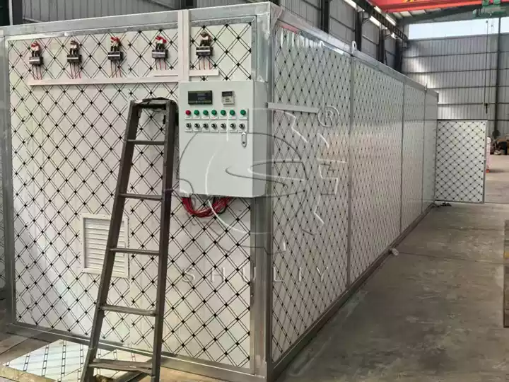 Drying Room Shipped to Cameroon for Egg Tray Production Process Upgrade