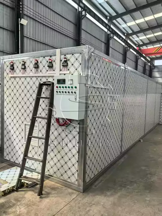 Drying Room Shipped To Cameroon For Egg Tray Production Process Upgrade 2 Drying room