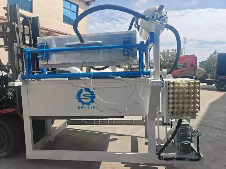 Mstari wa Usindikaji wa Tray ya Mayai ya SL-3*4 Umetumwa Urusi ili kupunguza Gharama za Uagizaji