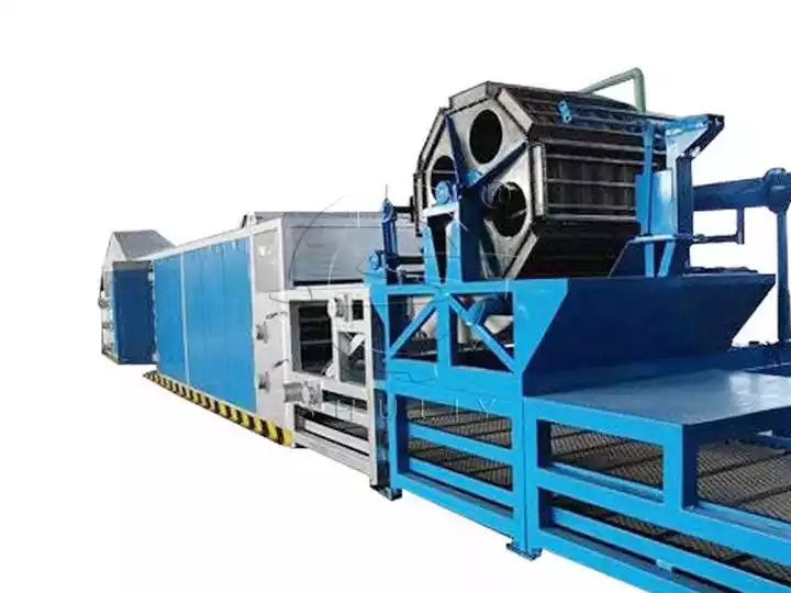 Combien coûte la mise en place d'une ligne de production de plateaux à œufs ?