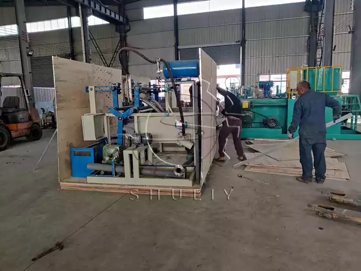 Máquina de embalagem de ovos em cartão para venda