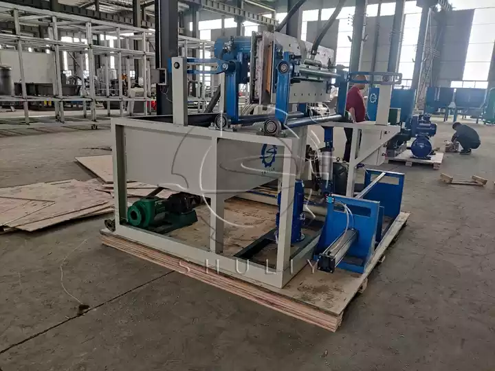 Máquina de bandejas de ovos pequena à venda