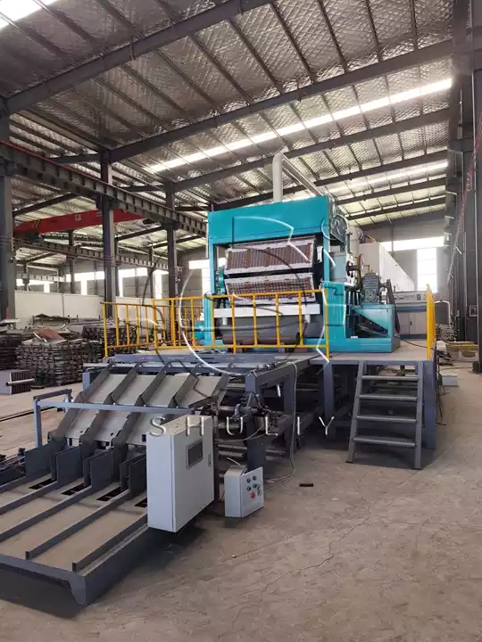 Papierkorb-Weiterverarbeitungsanlage