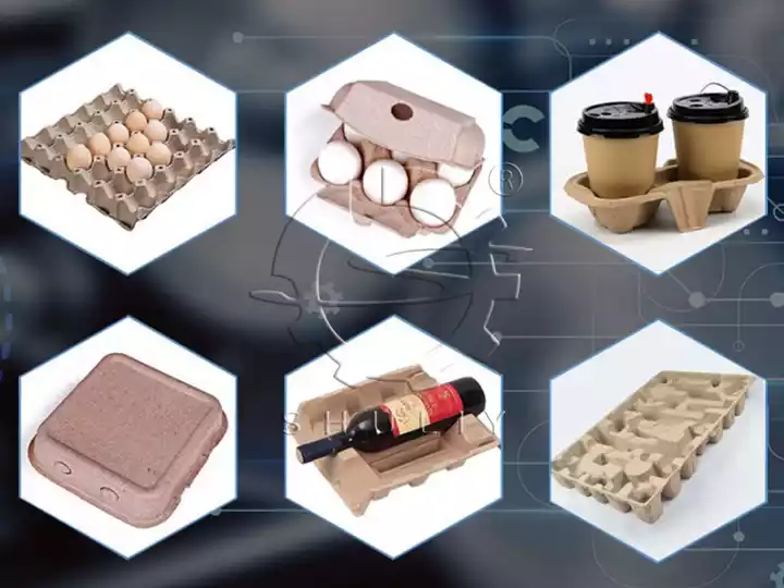 Aplicações de máquinas de moldagem de bandejas de papel