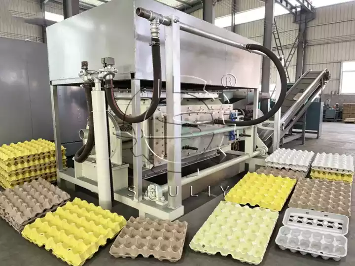 Paper egg tray manufacturing machine