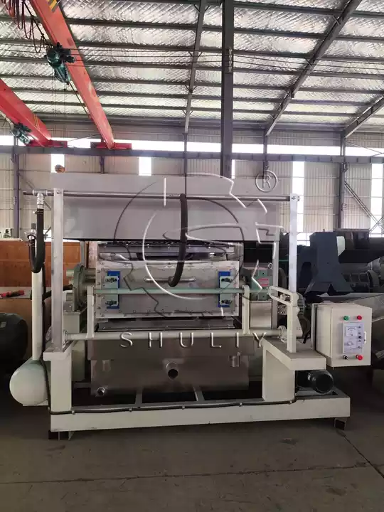 Paper pulp egg carton machine
