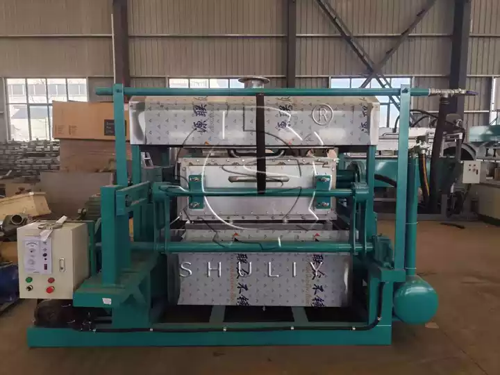 wine bottle protection tray machine