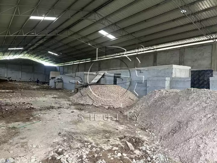 4×4 Pulp Egg Tray Molding Line With Coal Brick Dryer Put Into Operation In Tanzania 4 Coal-fired brick drying kiln