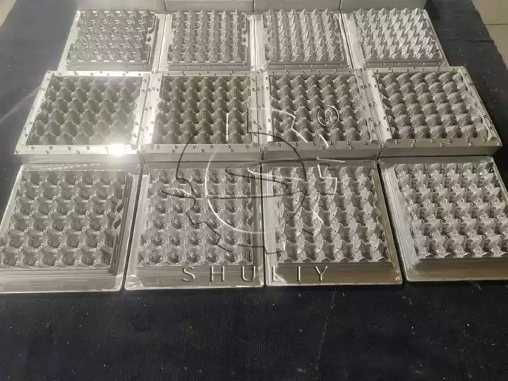 Aluminum pulp molding mold