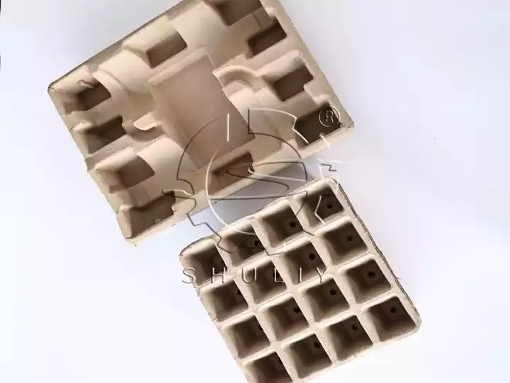Biodegradable egg trays