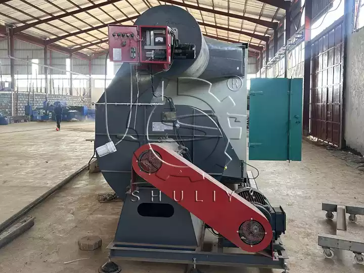 Cardboard paper shredder machine