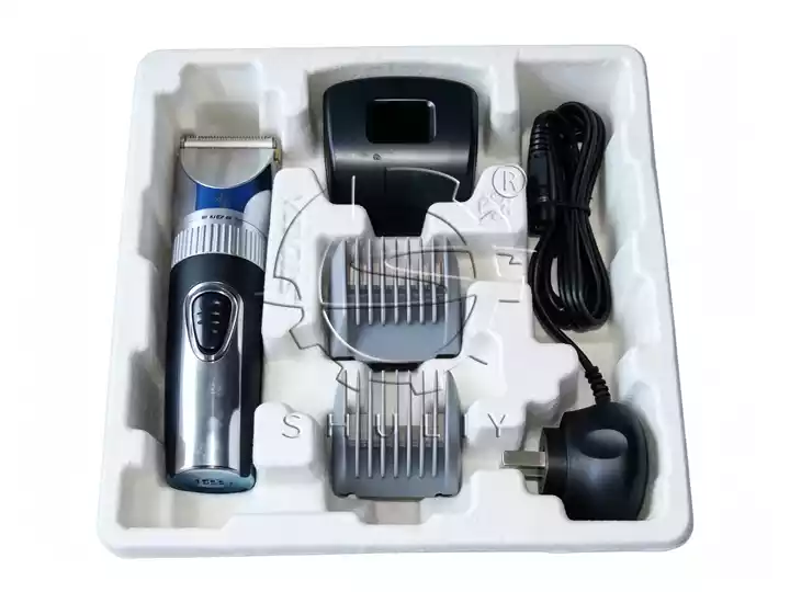 Industrial pulp cushion packaging tray