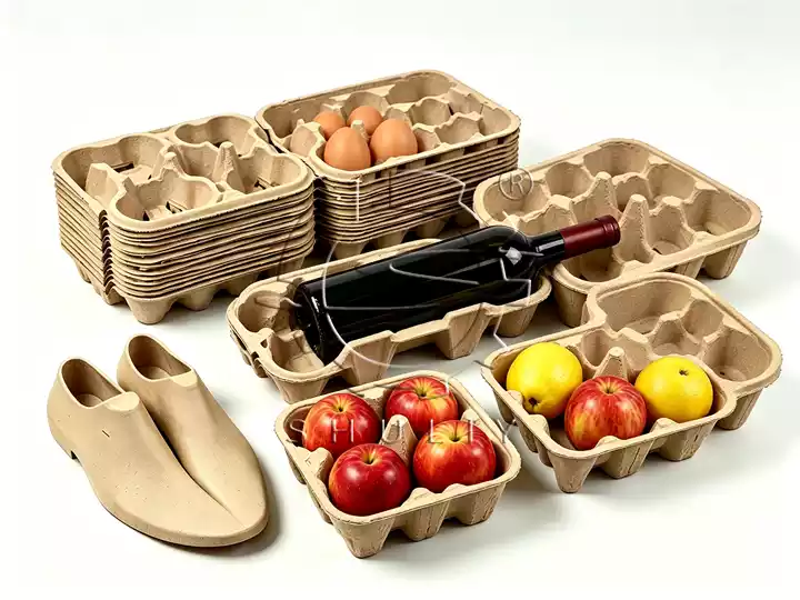 Multi‑specification pulp molded finished products