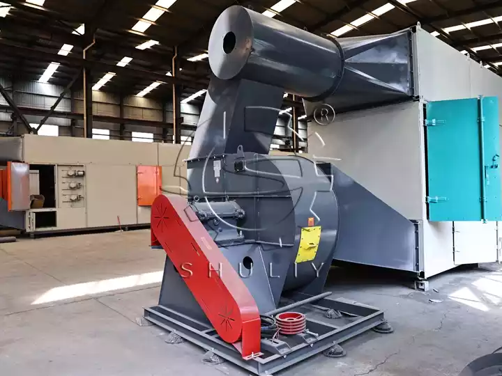 Paper tray processing plant