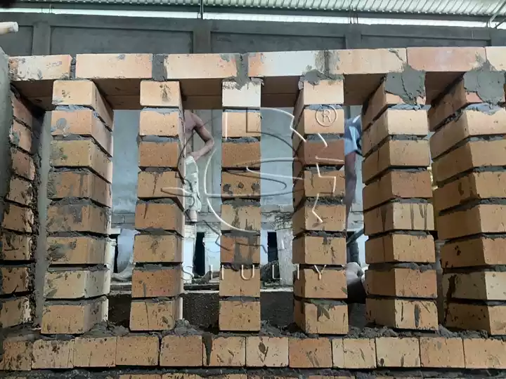Clay brick kiln drying system