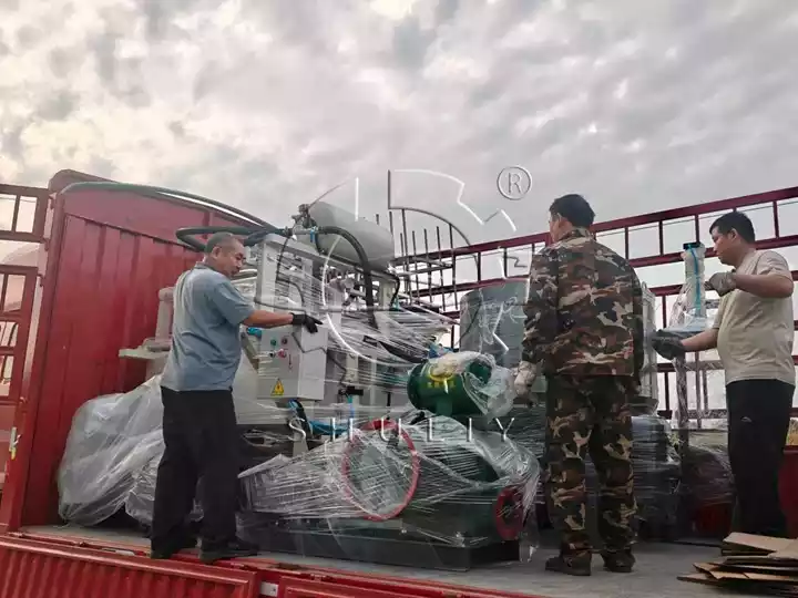 Egg tray production equipment for usa shipment
