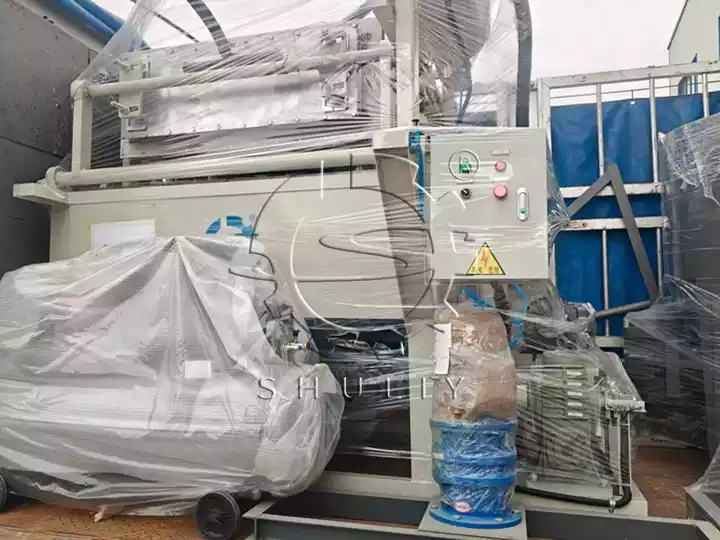 Egg tray forming machine wrapped shipment