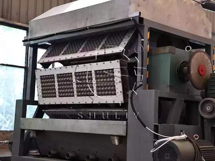 Egg tray forming machine